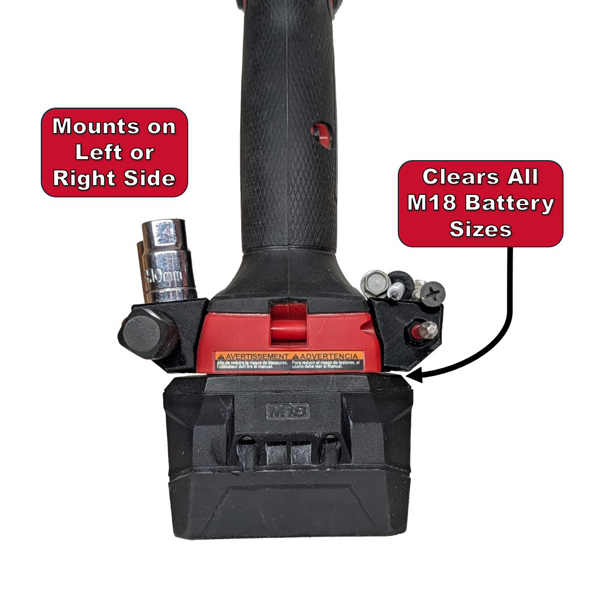 M18 Magnetic Bit Holder | Keep Screws & Bits On Your Drill