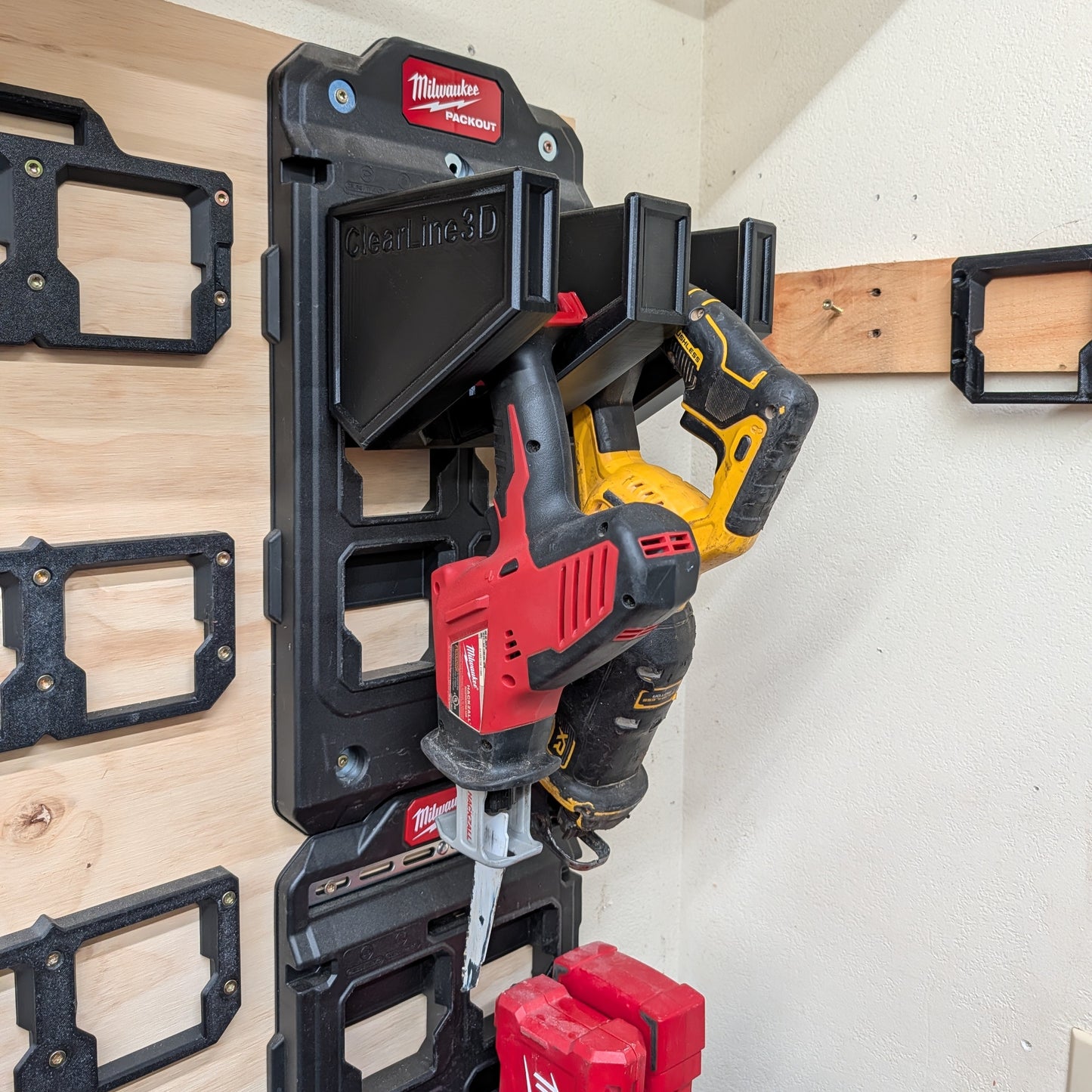 Dual PACKOUT Hand Tool Hanger