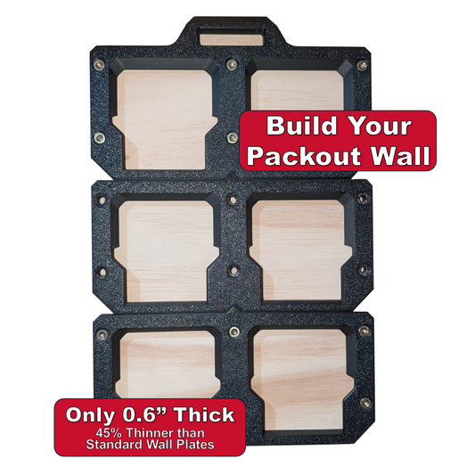 Packout Compatible Wall Cleat | Modular Wall Mount